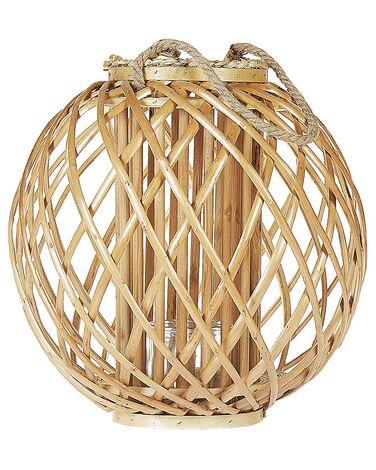 Lanterne samoa bois 41 cm naturel