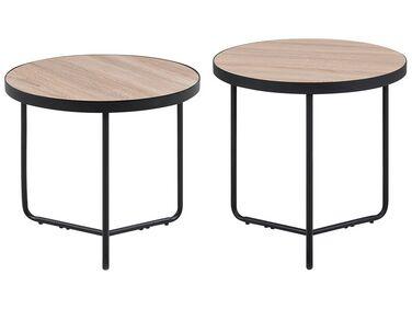 Lot 2 tables appoints melody small & medium Lot 2 tables appoints melody small & medium