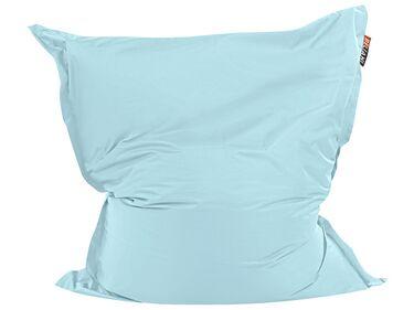 Pouf poire 300 l fuzzy 140 cm 180 cm bleu clair
