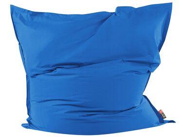 Pouf poire 600 l fuzzy 180 cm 230 cm bleu fonc/xc3/xa9