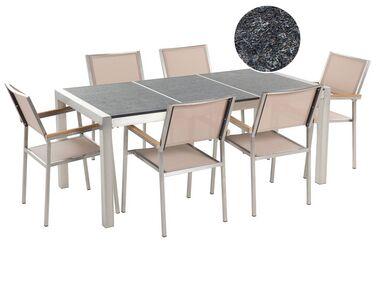 Salle /xc3/xa0 manger de jardin 6 places grosseto triple