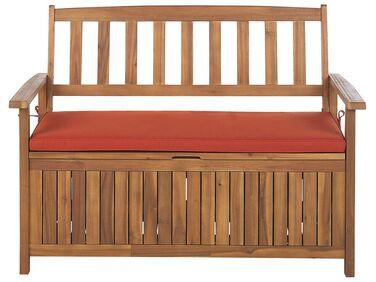 Banc avec coussin d/'assise sovana 120 cm avec rangement Banc avec coussin d/'assise sovana 120 cm avec rangement