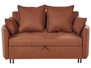 Canap/xc3/xa9-lit en tissu marron dor/xc3/xa9 hovin Canap/xc3/xa9-lit en tissu marron dor/xc3/xa9 hovin