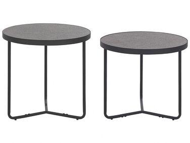 Ensemble de 2 diff/xc3/xa9rentes tables basses effet Ensemble de 2 diff/xc3/xa9rentes tables basses effet