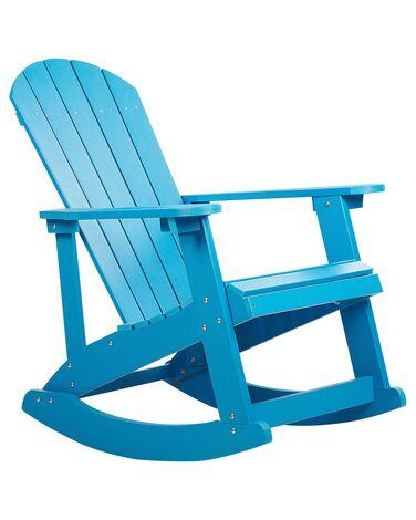 Fauteuil /xc3/xa0 bascule de jardin adirondack bleu Fauteuil /xc3/xa0 bascule de jardin adirondack bleu