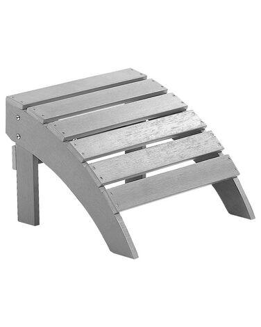 Pouf de jardin adirondack gris clair Pouf de jardin adirondack gris clair